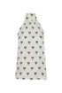 Magdalena Martellato Silk Blouse / Ivory - Black Polka Palms